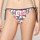 Tommy Hilfiger Γυναικείο μαγιό Essential Print Side Tie Bikini Bottom